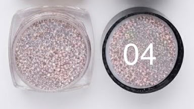 GLITTER REFLETIVO PARA UNHAS - INVILA