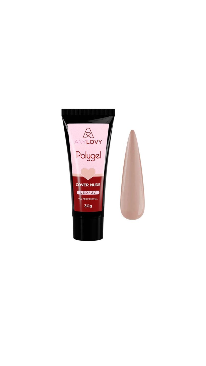 POLYGEL COVER NUDE 30G -ANYLOVY INVILA - Tudo para unhas em gel