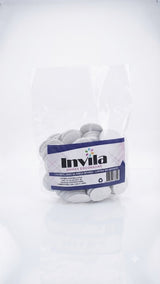 LIXA REFIL GRAO 80 MOEDAS BRANCA - INVILA