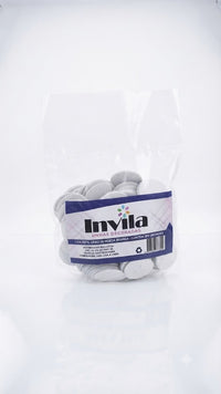 LIXA REFIL GRAO 80 MOEDAS BRANCA - INVILA