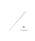 AGULHA 2 PONTAS ROSCA INVILA - Tudo para unhas em gel