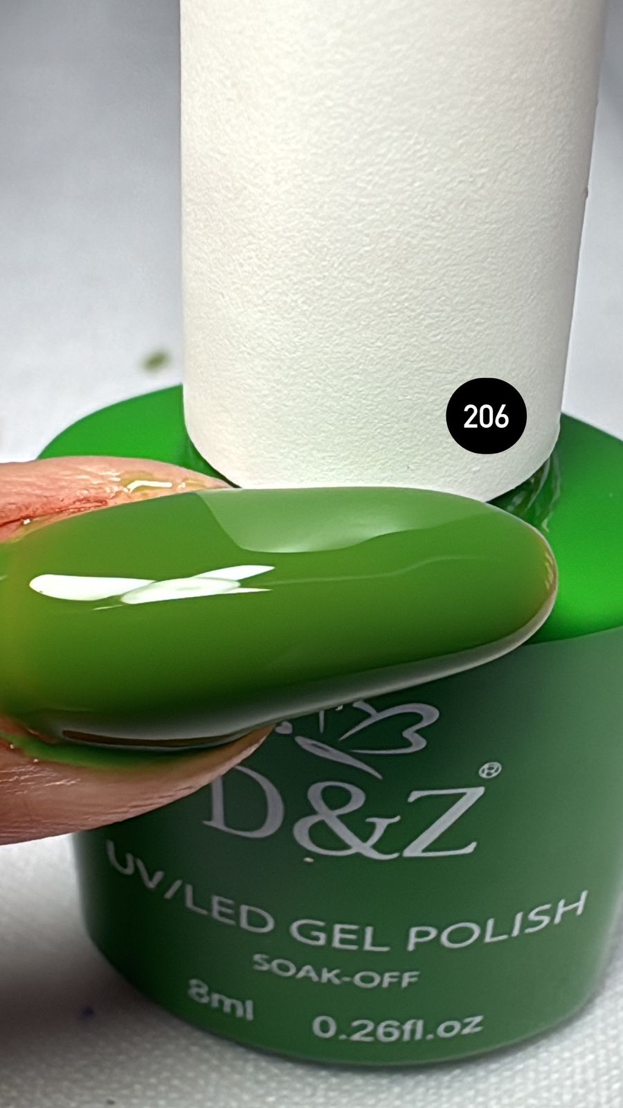 ESMALTE D&Z GEL POLISH 206 8ML INVILA - Tudo para unhas em gel