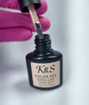 ESMALTE K&S COLOR GEL- 215- 10Ml INVILA - Tudo para unhas em gel