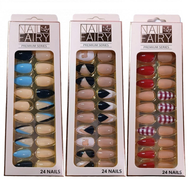 UNHAS POSTIÇAS DECORADAS - NAILO SASA INVILA - Tudo para unhas em gel
