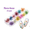 DECORAÇÃO FLOR SECA- 24un INVILA - Tudo para unhas em gel