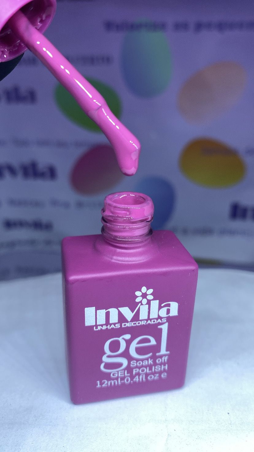 ESMALTE EM GEL SOAK NOFF 12ML 24 -INVILA INVILA - Tudo para unhas em gel