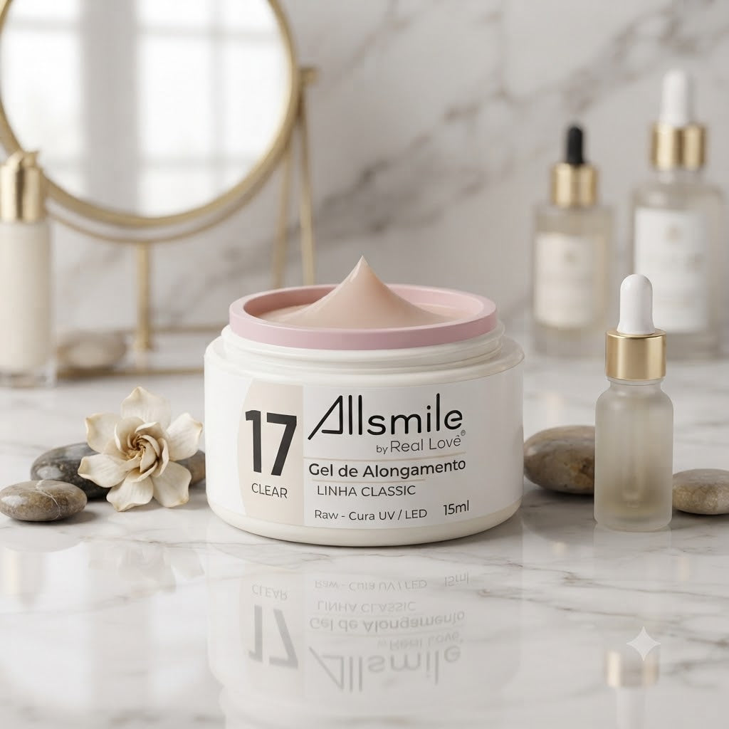 GEL DE ALONGAMENTO SOLIDO 04 15ML - REAL LOVE