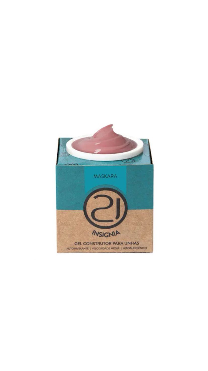 GEL NAILS 21 MASKARA 16G -INSIGNIA INVILA - Tudo para unhas em gel