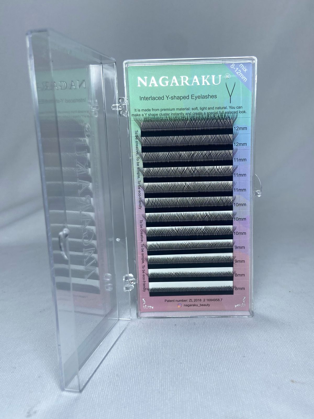 CÍLIOS NAGARAKU 0.07 L MIX 8-12MM INVILA - Tudo para unhas em gel