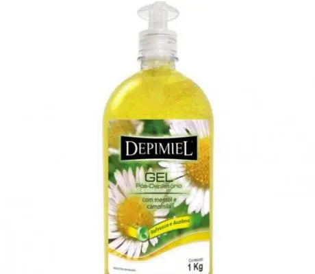 GEL PÓS DEPILATÓRIO MENTOL 1KG - DEPIMIEL INVILA - Tudo para unhas em gel