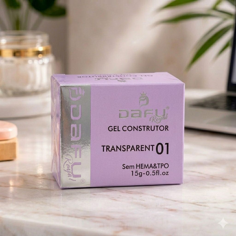 GEL CONSTRUTOR TRANSPARENTE 01 DAFU ROYAL 15G