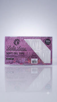 TIPS NAILS 500UNIDADES - BELLA ROSA