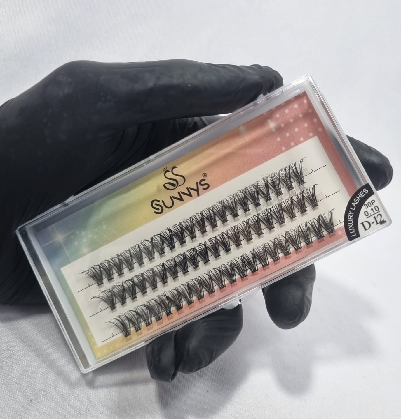 CÍLIOS SUNNYS TUFO 30P- 12mm INVILA - Tudo para unhas em gel