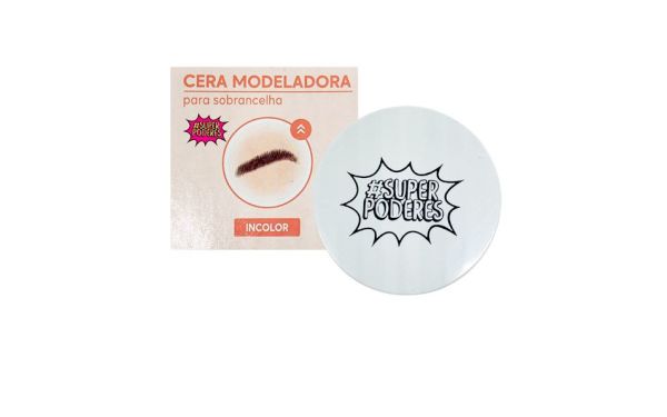 CERA MODELADORA PARA SOBRANCELHA - COMESTIC INVILA - Tudo para unhas em gel