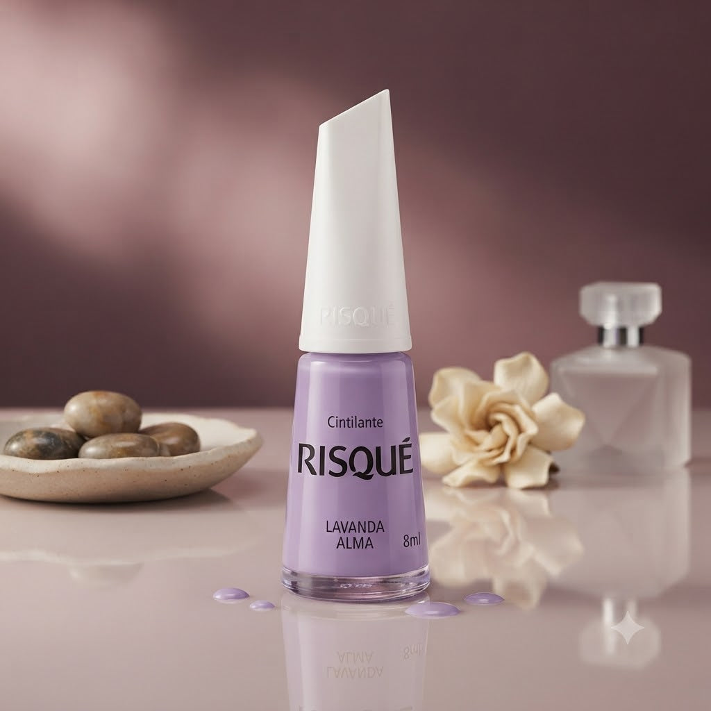 ESMALTE RISQUE 8ML LAVANDA ALMA