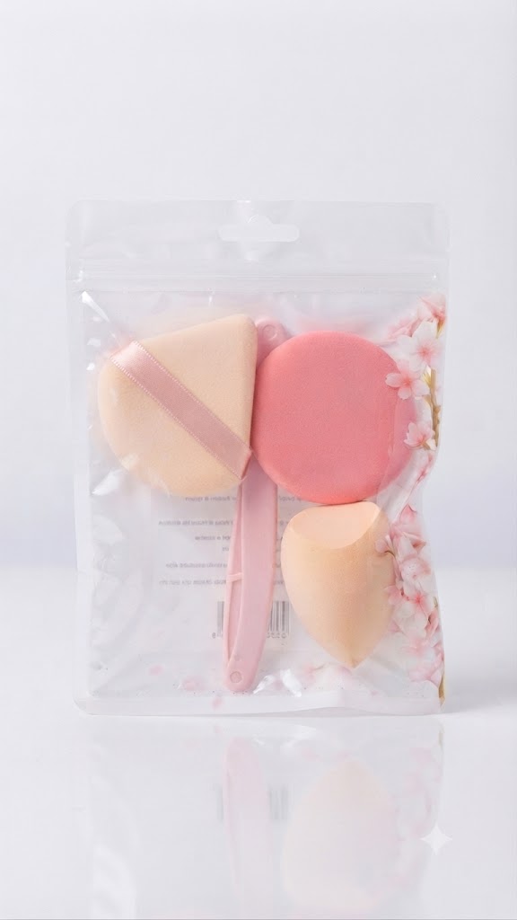 KIT ESPONJA PARA MAQUIAGEM - DAFU