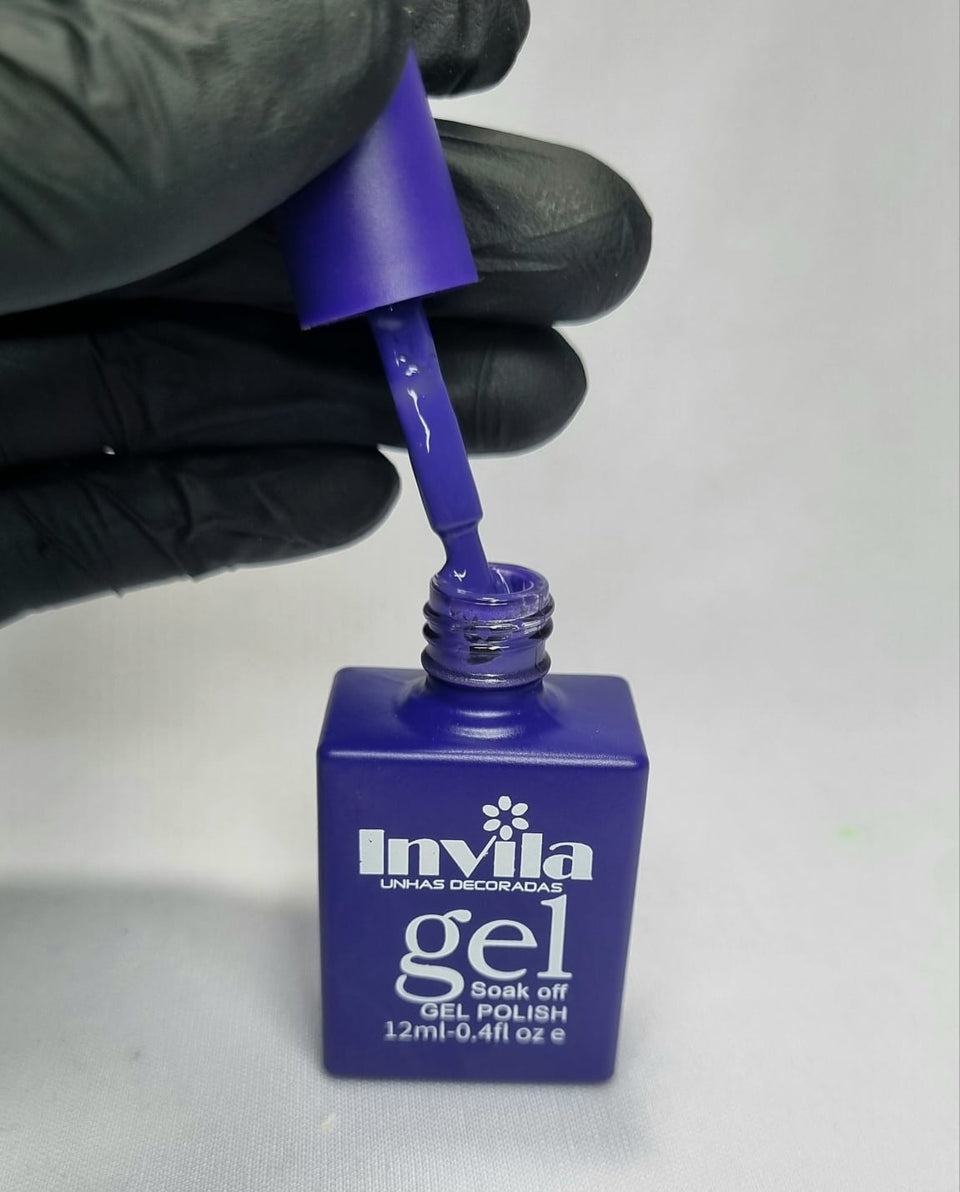 ESMALTE INVILA EM GEL SOAK OFF 34- 12ml INVILA - Tudo para unhas em gel