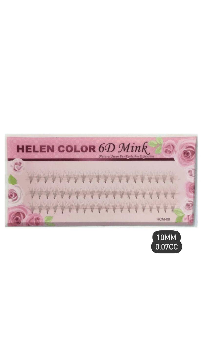 CILIOS TUFOS 0.07CC 10MM -HELEN COLOR INVILA - Tudo para unhas em gel