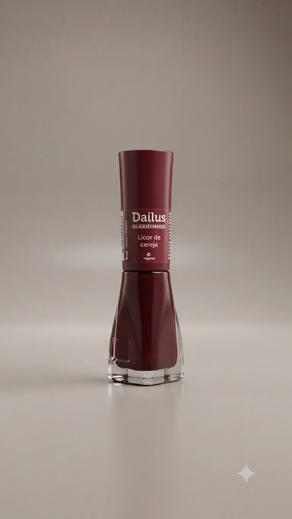 ESMALTE 8ML LICOR CEREJA - DAILUS QUERIDINHOS
