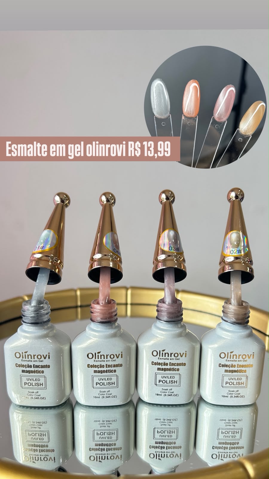 ESMALTE MAGNETICO  OLINROVI 10ml