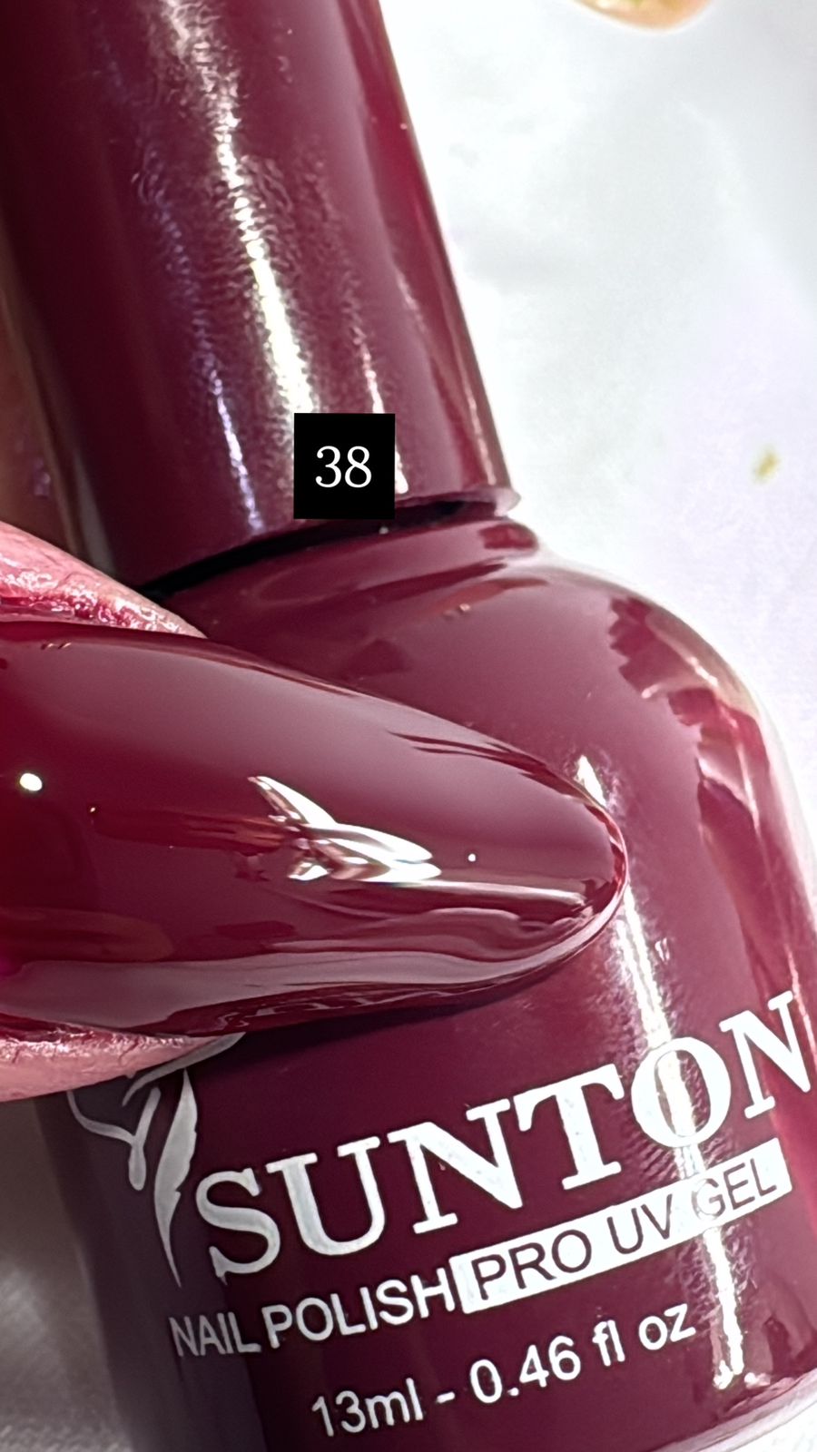 ESMALTE SUNTON 038 PRO UV GEL 13ML INVILA - Tudo para unhas em gel