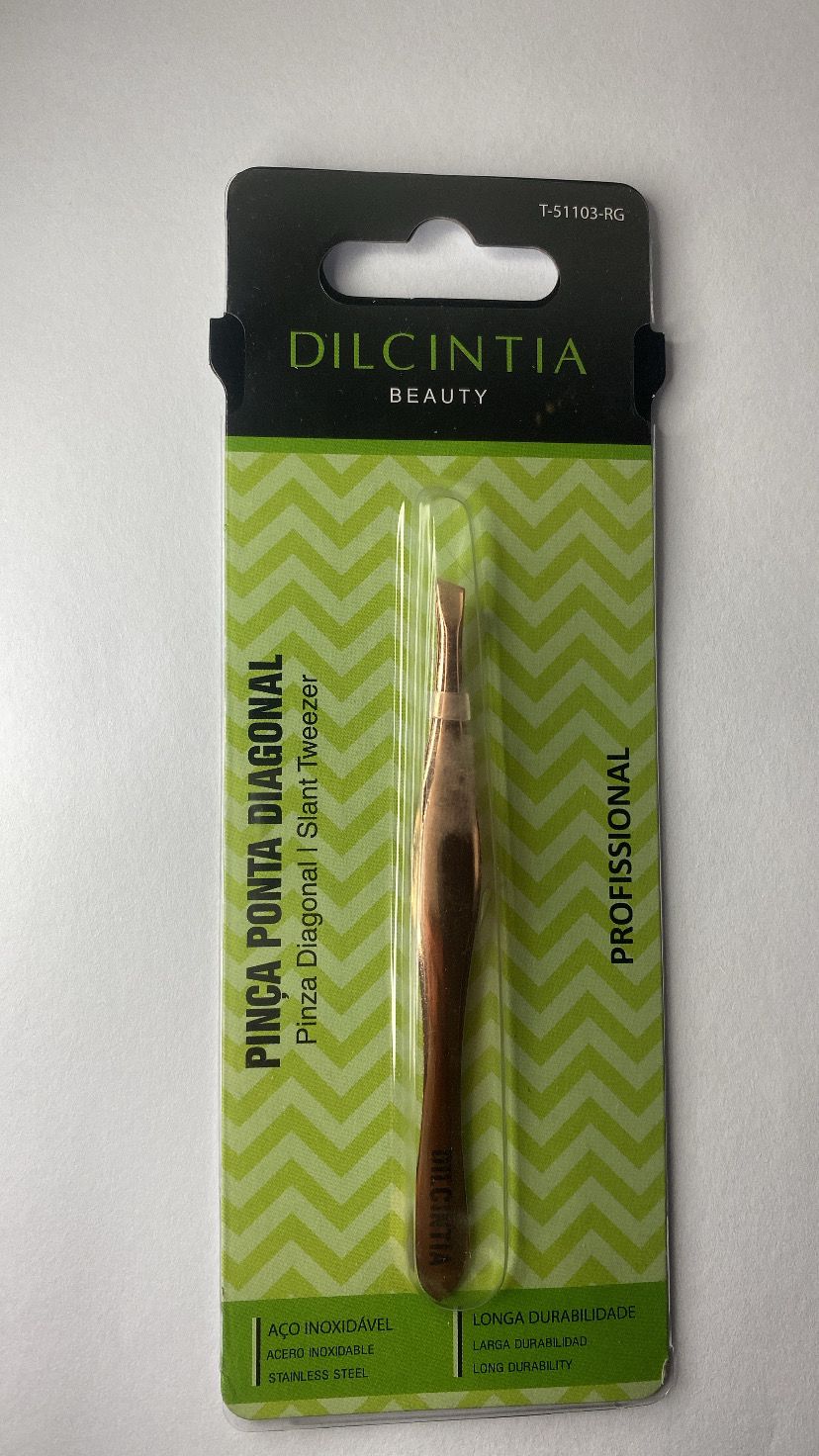 PINÇA PONTA DIAGONAL T - 51103-RG  DILCINTIA INVILA - Tudo para unhas em gel