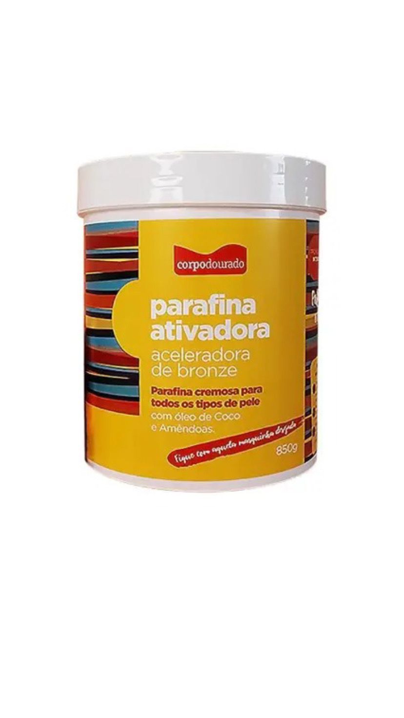 PARAFINA ATIVADORA 850G -CORPO DOURADO INVILA - Tudo para unhas em gel