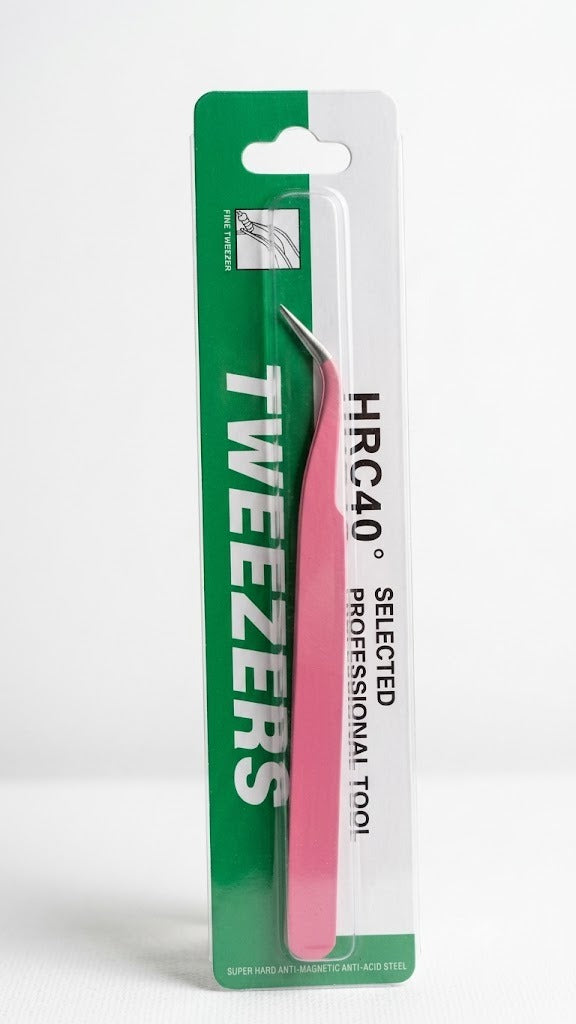 PINÇA PARA CÍLIOS CURVADA – TWEEZERS