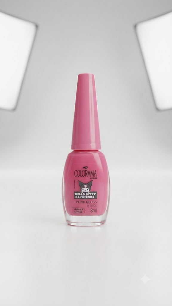 HELLO KITY AND FRIENDS PUNK GLOSS 8ML - ESMALTE COLORAMA