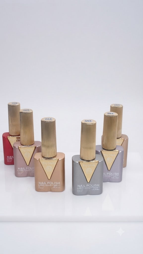 KIT ESMALTE EM GEL COLEÇAO GLOW 12ML - FAN NAILS