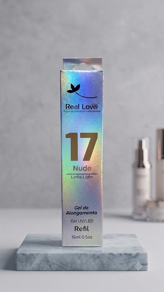 GEL REFIL 17 NUDE 17 15ML– REAL LOVE