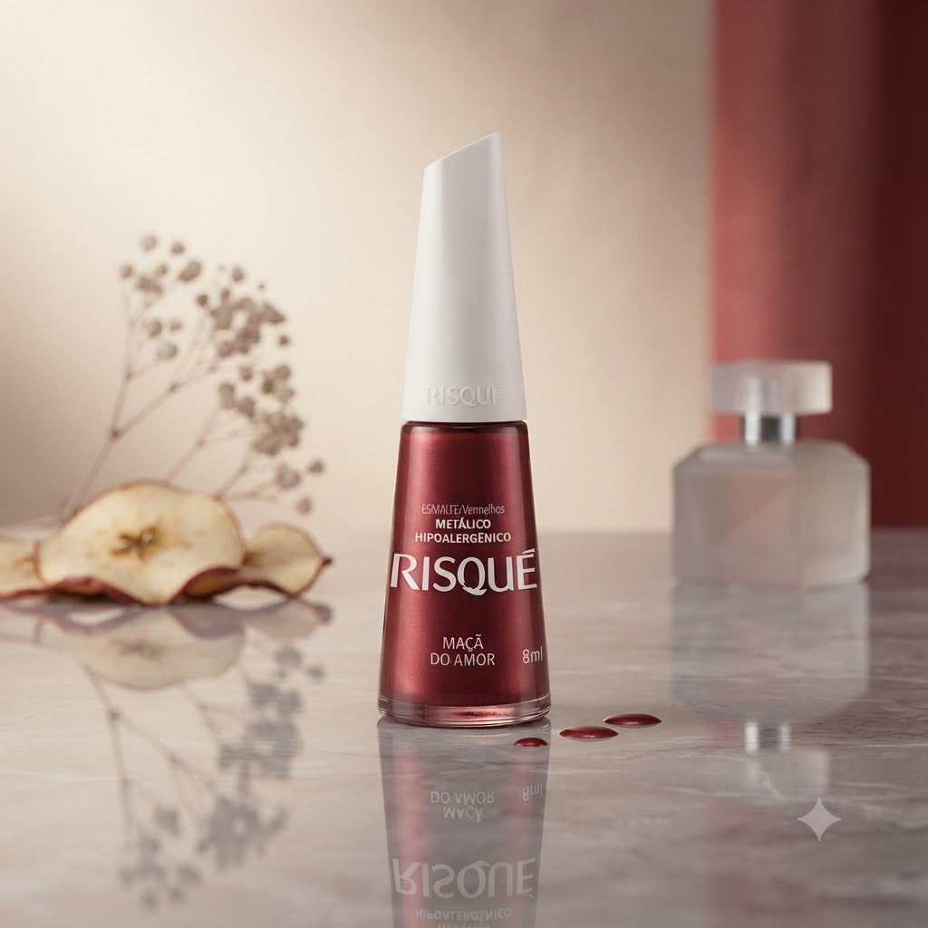 ESMALTE RISQUE 8ML MAÇA DO AMOR
