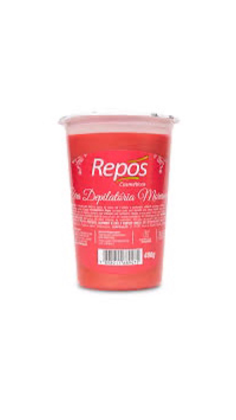 CERA DEPILATORIA MORANGO 400G -REPOS INVILA - Tudo para unhas em gel