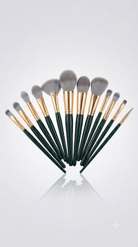 KIT PINCEL COM 14UNIDADES PARA MAQUIAGEM - MAKEUP BRUSH