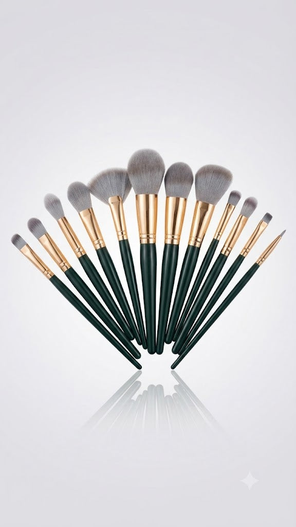 KIT PINCEL COM 14UNIDADES PARA MAQUIAGEM - MAKEUP BRUSH