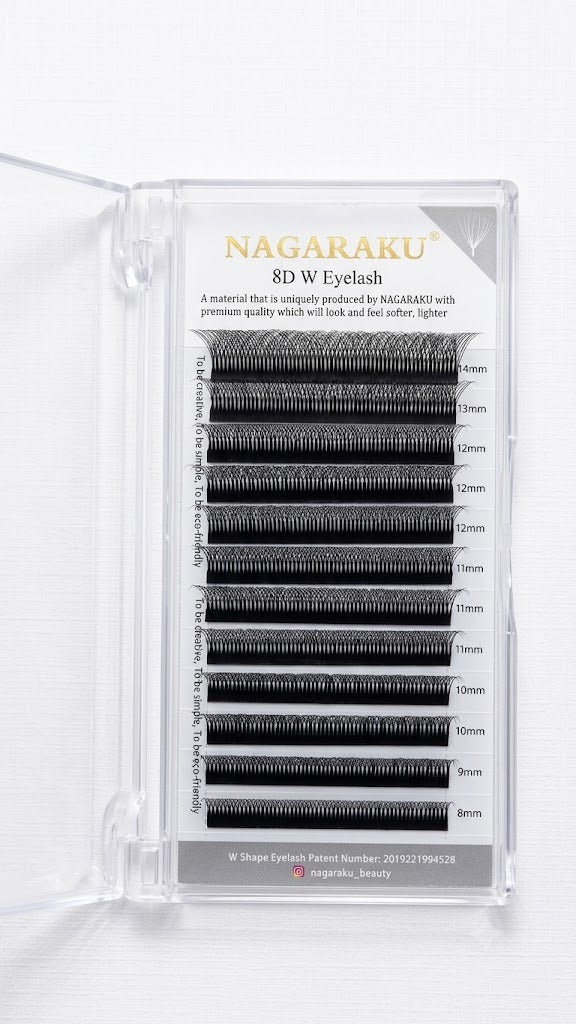 CÍLIOS 8D W 0.07D MIX 8–14MM - NAGARAKU
