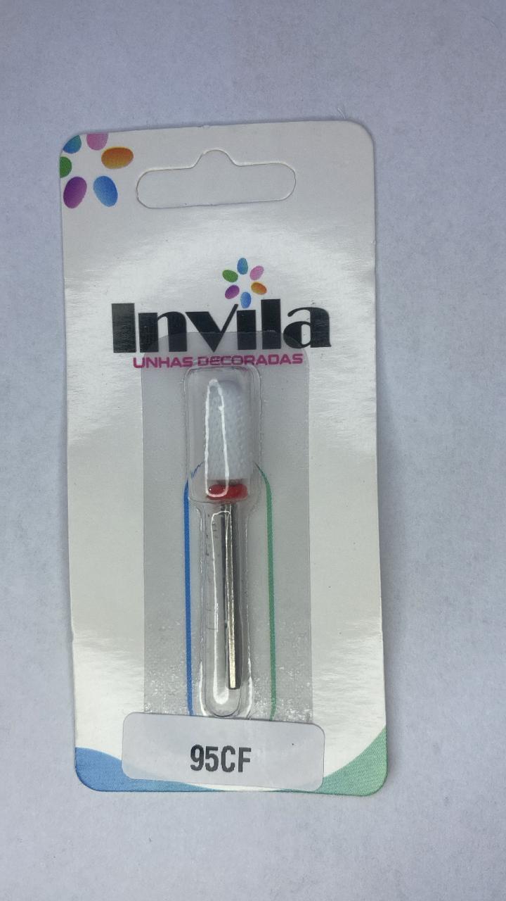 BROCA DE CERÂMICA 95CF -INVILA INVILA - Tudo para unhas em gel