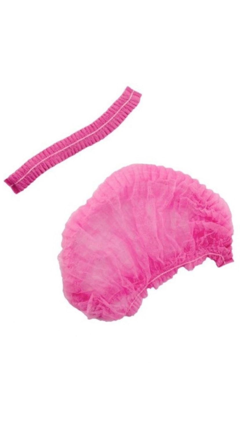 TOUCA DESCARTÁVEL ROSA 100UN -VABENE INVILA - Tudo para unhas em gel