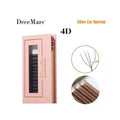 CÍLIOS DECE MARS 4D MARROM Y 0.07D MIX 8-14mm INVILA - Tudo para unhas em gel