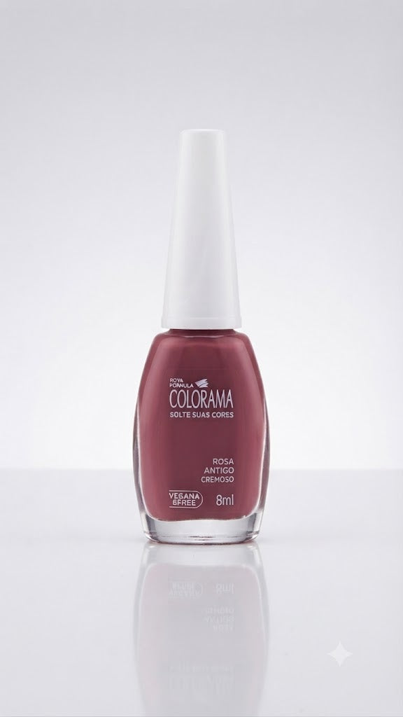 ESMALTE ROSA ANTIGO 8ML - COLORAMA