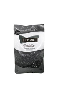 CERA DEPILATÓRIA EM PÉROLAS  COM LAMA NEGRA 1KG -DEPIMIEL INVILA - Tudo para unhas em gel