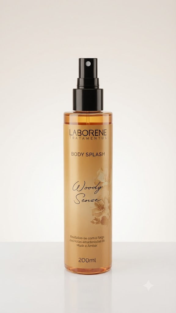 BODY SPLASH WOODY SENSE 200ML - LABORENE