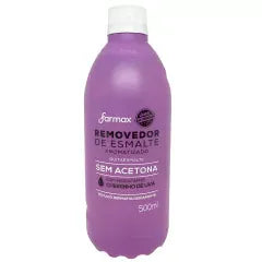 REMOVEDOR DE ESMALTE AROMATIZADO 500ML - FARMAX