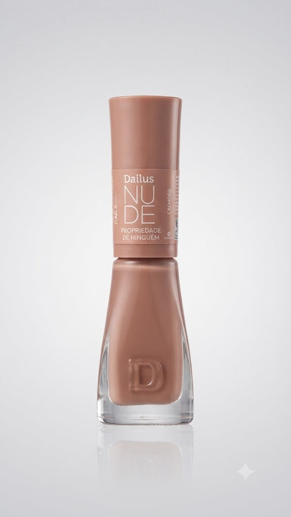 ESMALTE 8ML NUDE PROPRIEDADE DE NINGUEM - DAILUS QUERIDINHOS
