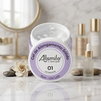 GEL SOLIDO 1 TRANSPARENTE REAL LOVE 15ml