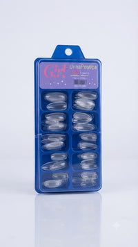 UNHAS POSTIÇAS 100UNIDADES ALMOND - GIRL FATALE