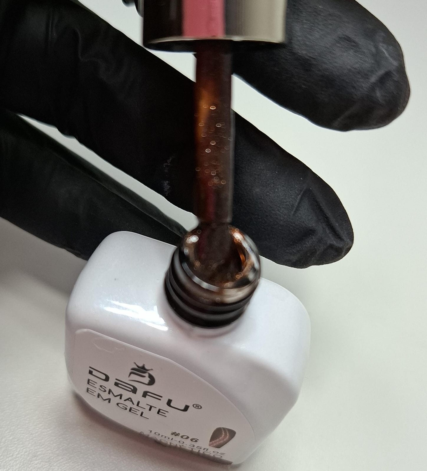 ESMALTE EM GEL MAGNETICO 06 DAFU 10ml INVILA - Tudo para unhas em gel
