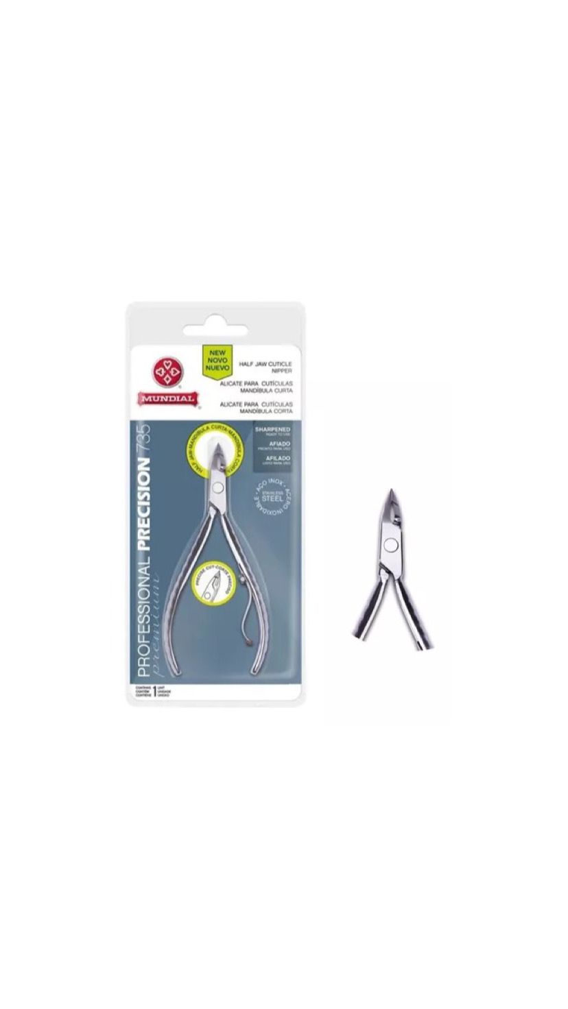 ALICATE DE CUTÍCULA 735 PRECISÃO - MUNDIAL INVILA - Tudo para unhas em gel