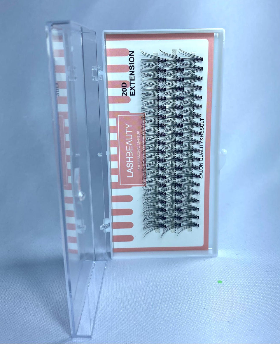 CILIOS LASH BEAUTY 20D- 14mm INVILA - Tudo para unhas em gel