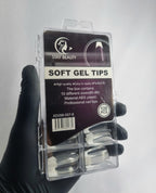 SOFT GEL TIPS BAILARINA STAY BEAUTY 120PÇS- BRANCA INVILA - Tudo para unhas em gel